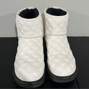 UGG white patchwork